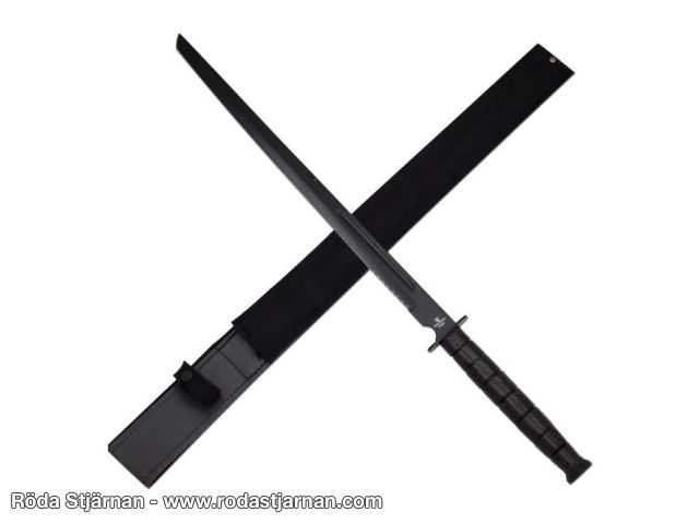 Snake Eye Ninja Sword tanto with black sheath swords