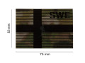 Sweden Patch IR Multicam Woven patches