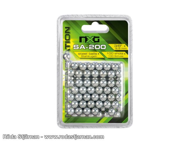 Umarex NXG SA-200 Steel BBs for slingshot 9.5 mm 100 pcs slingshot