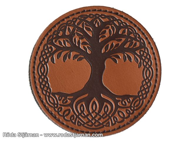 Yggdrasil Läder patch