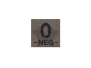 Claw Gear O Neg Blodgrupp RAL7013 patch