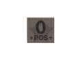 Claw Gear O Pos Blodgrupp RAL7013 patch