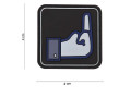 Dislike FB PVC patch