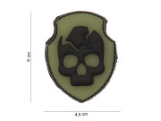 Ghost Skull PVC patch