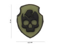 Ghost Skull PVC patch