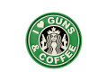 Guns And Coffee PVC patch