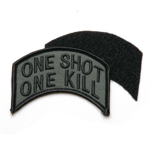 Product Image for One shot one kill med kardborre patch