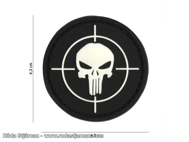 Punisher sniper PVC patch patches