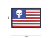 Punisher US flag patch
