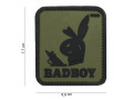 PVC 3D Bad Boy Grön patch