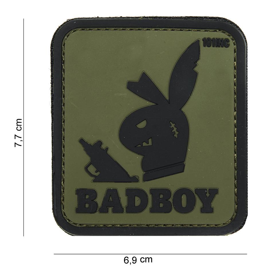 Product Image for PVC 3D Bad Boy Grön patch