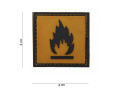 PVC kardborre Brandfarligt patch