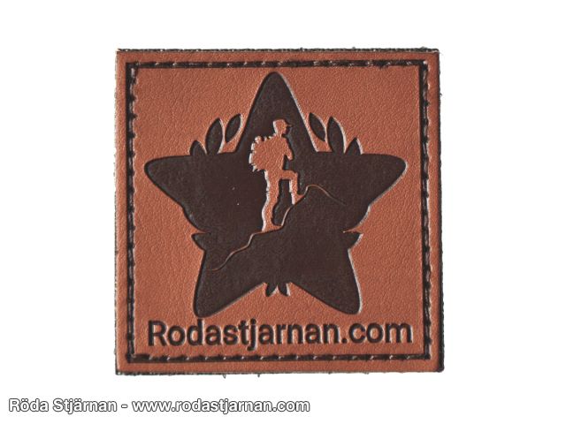 Röda Stjärnan Läder patch