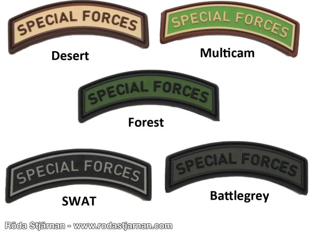 Special Forces båge PVC patch