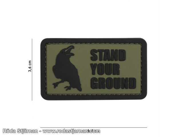 Stand your ground patch