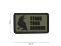 Stand your ground patch