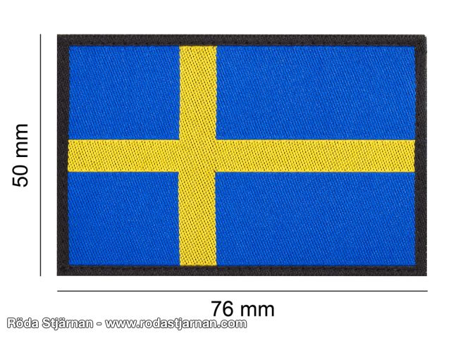 Sverige Patch Vävd