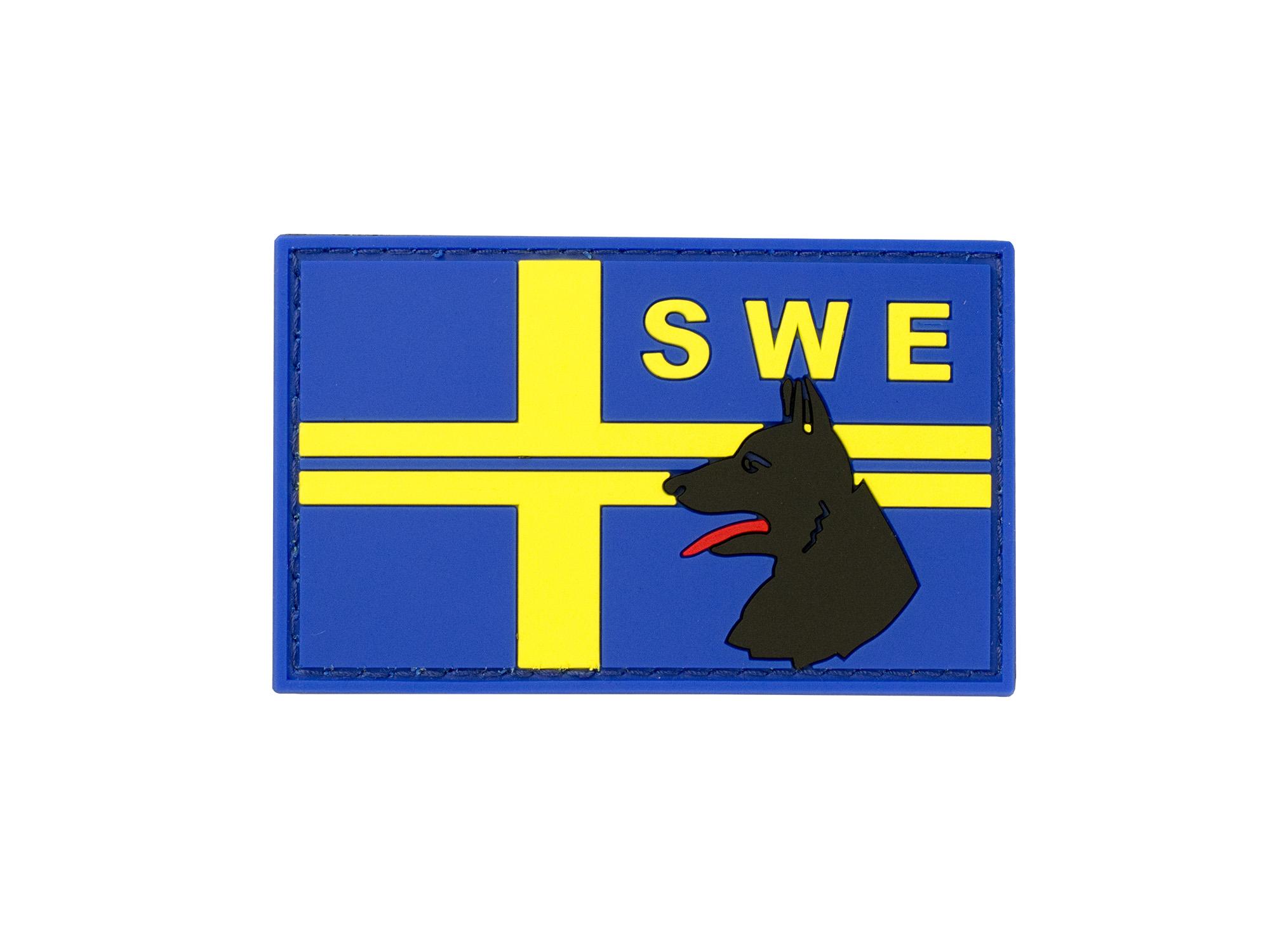 Product Image for SWE PVC Flagga Thin blue line K9 Fullfärg patch
