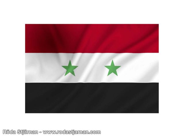 Syriens Flagga 1x1,5 m