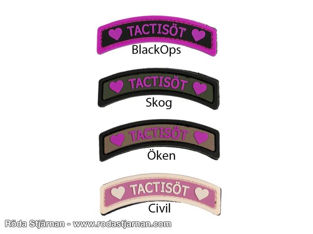 Tactisöt PVC patch patches