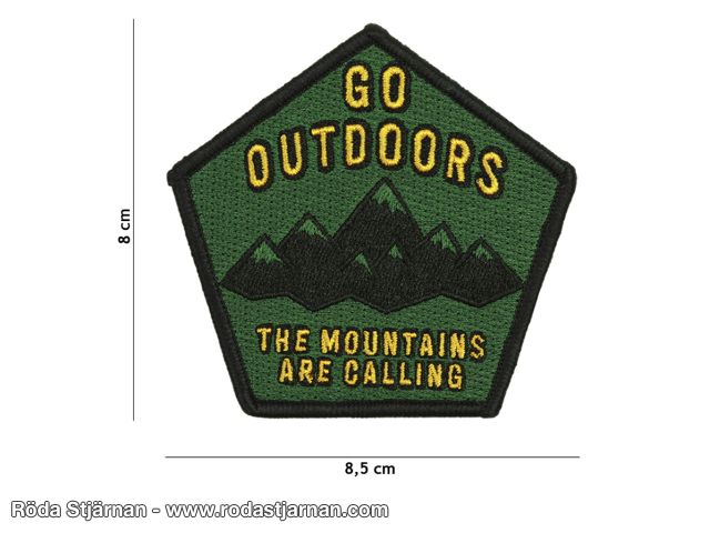 Go outdoors Textilpatch