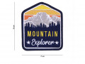 Mountain Explorer Textilpatch