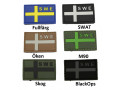 SWE Svensk PVC flagga Liten 4cm