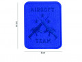 Patch Airsoft Team Blue