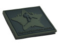 Röda Stjärnan PVC Patch kardborre Covert