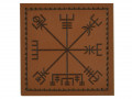 Rune Shield Veg Visor Leather