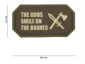 The gods smile on the braves PVC patch