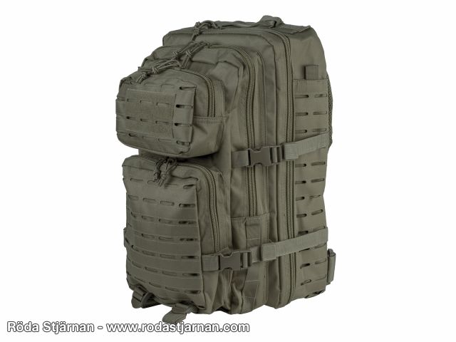 Assault pack MOLLE 35 liter Laser Cut OD