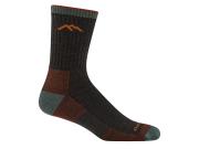 Darn Tough hiker micro crew sock cushion walnut – tursokk i merinoull