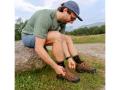 Darn Tough hiker micro crew sock cushion walnut – tursokk i merinoull sokker