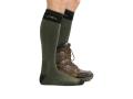 Darn Tough Hunting over the calf extra cushion grønn sokker