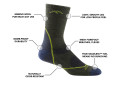 Darn Tough Light Hiker Micro Crew Light Cushion Denim sokker
