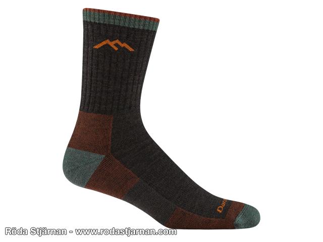 Darn Tough hiker micro crew sock cushion walnut – vandringsstrumpa i merinoull strumpor