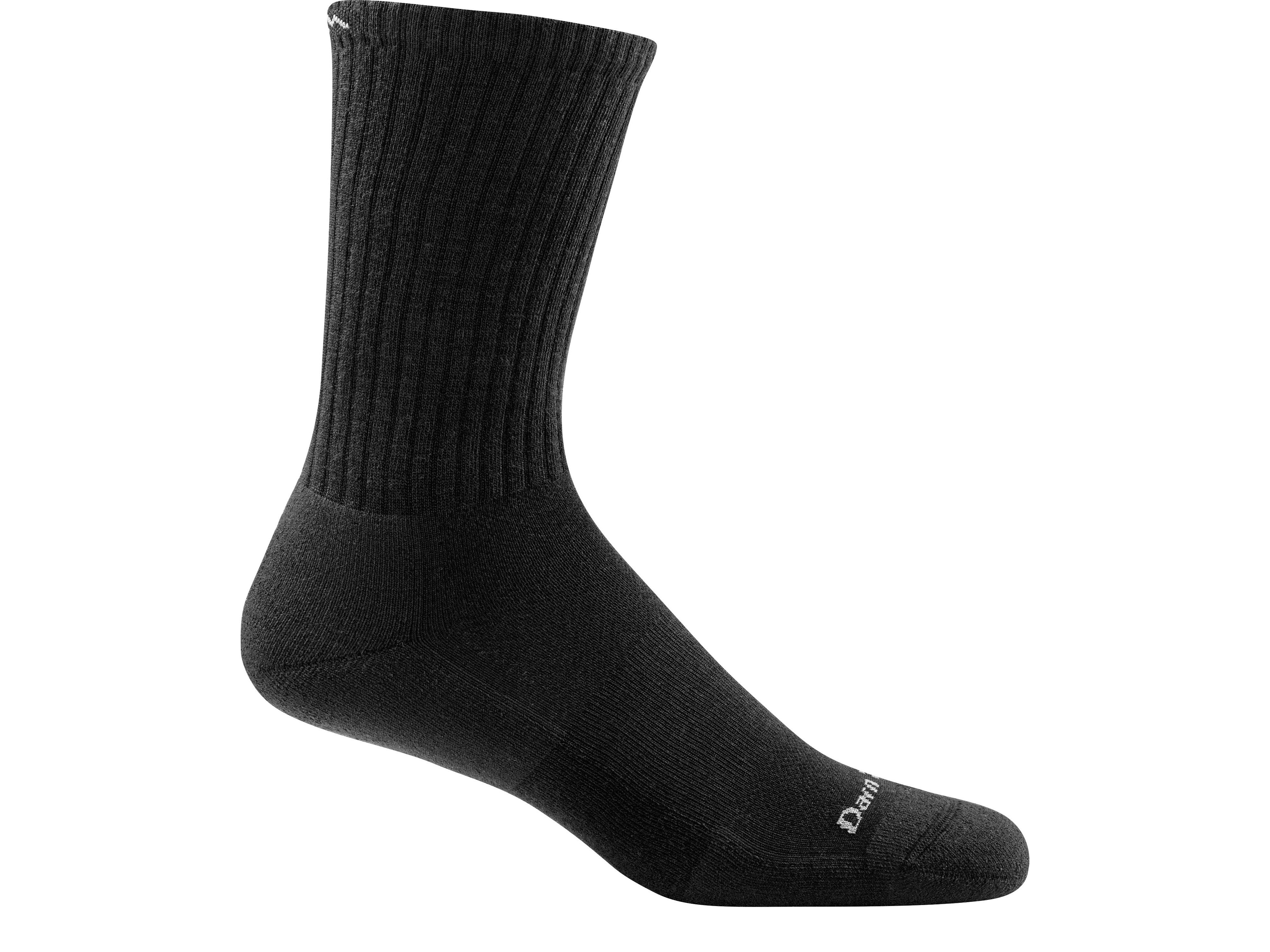 Product Image for Darn Tough the standard crew lightweight herr svart – tunna merinoullstrumpor Medium
