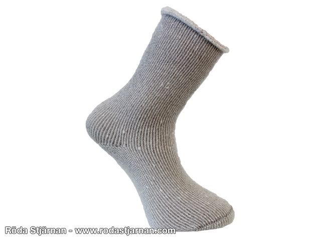 Zokks Kraftig ullsocka med frotté strumpor