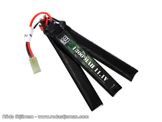 101INC LiPo 11.1V 1300mAh 20C Nun Chuck