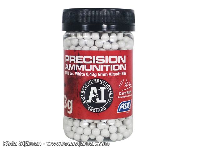 Accuracy International Precision Ammunition 0.43g Vit