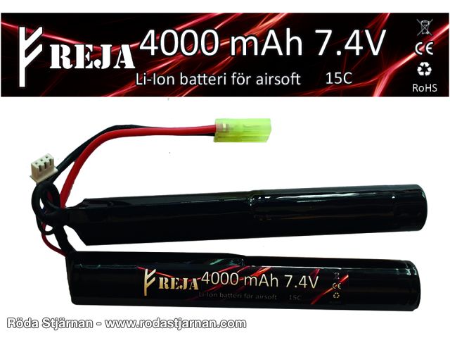 Freja Li-ion 7.4V 4000mAh Nun Chuck