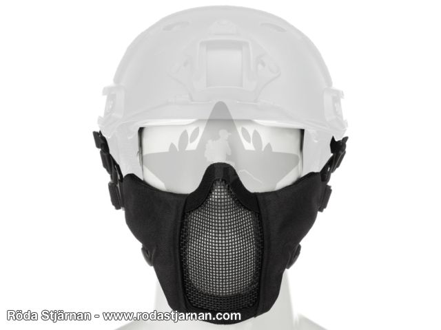 Invader Gear Mk.II FAST Helmet Nätmask Svart