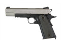 KWC Colt 1911 Rail Pistol Stainless Dual Tone CO2