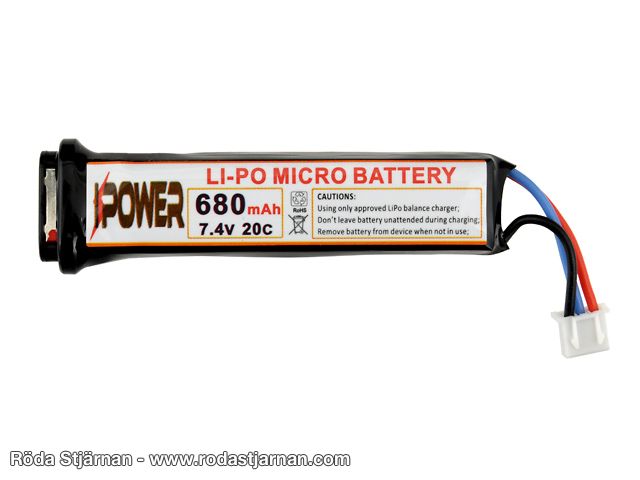 LiPo 7.4V 680mAh AEP ENB