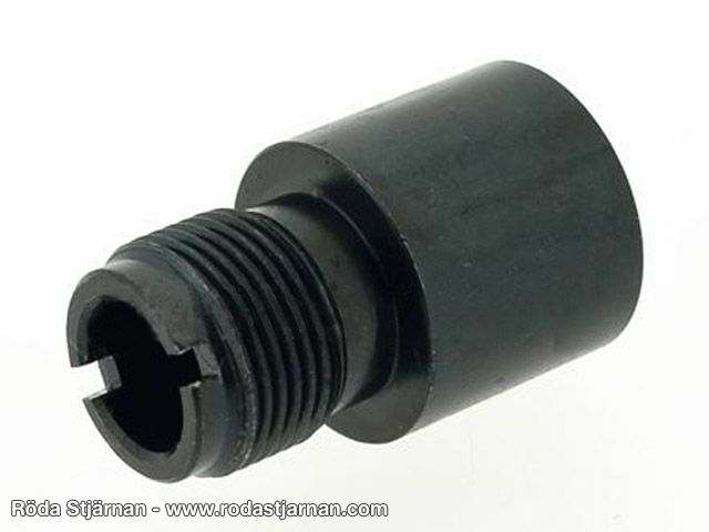 Ljuddämparadapter 14mm CCW till 14mm CW