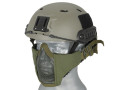 Nätmask FAST Helmet OD