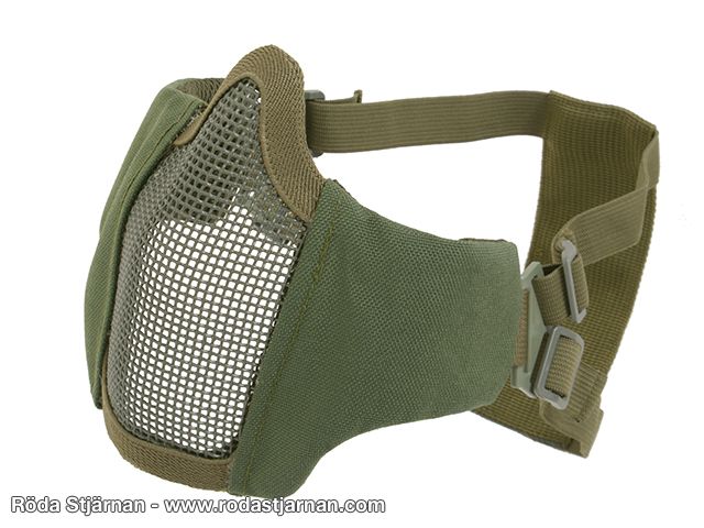 PDW Half Face Mesh Nätmask OD