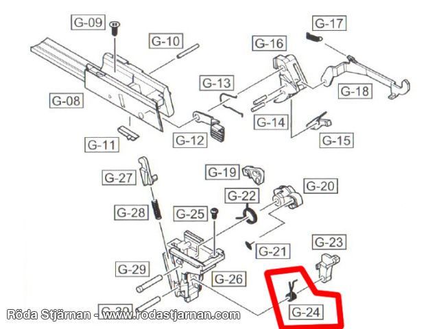 WE Reservdel WE17 G-24