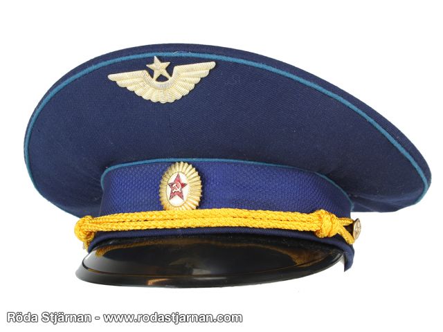 Sovjetisk Officer Flygvapnet skärmmössor